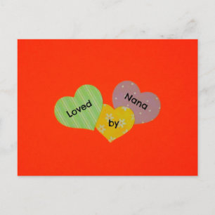 Cartão Postal Amado pela Vovó