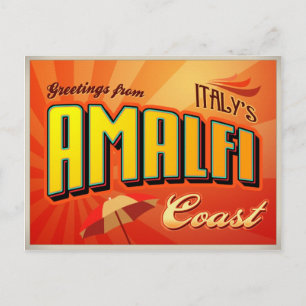 CARTÃO POSTAL AMALFI