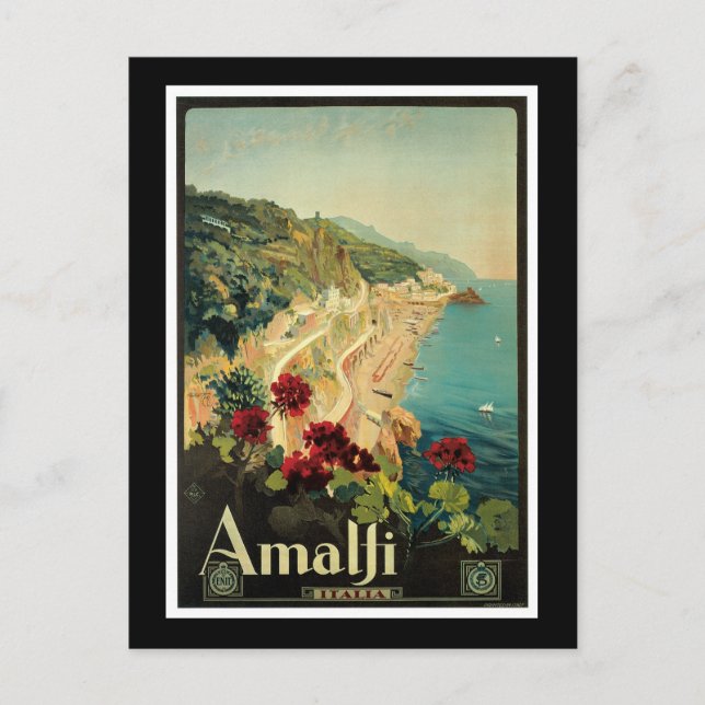 Cartão Postal Amalfi (Frente)
