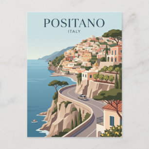 Cartão Postal Amalfi Drive Itália