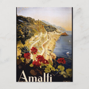 Cartão Postal Amalfi, Itália