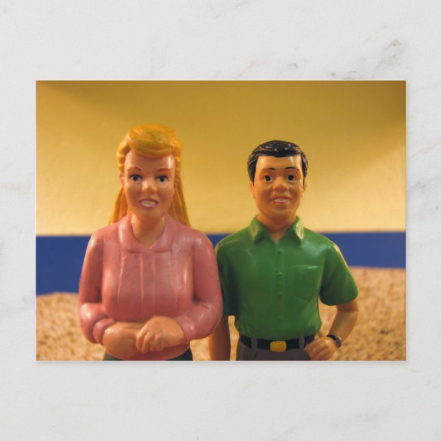Cartão Postal amanda & ken (Frente)