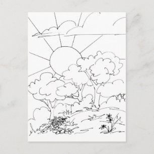 Cartão Postal - Amanhecer