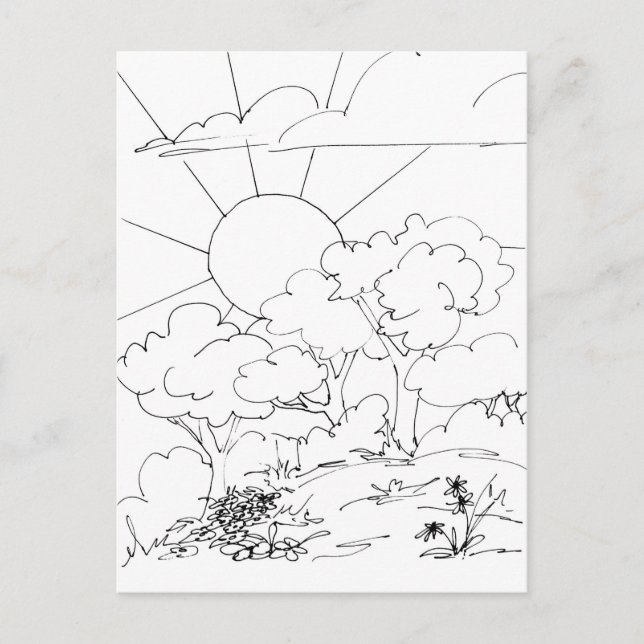 Cartão Postal - Amanhecer (Frente)
