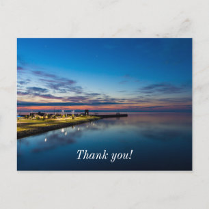 Cartão Postal Amanhecer em Mackinaw City