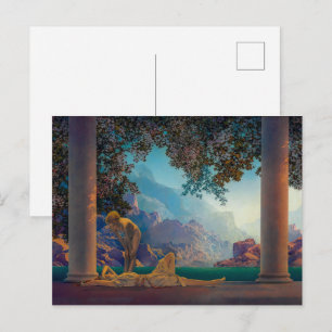 Cartão Postal Amanhecer   Maxfield Parrish  