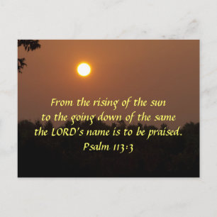 Cartão Postal Amanhecer no final de junho