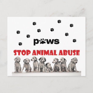 Cartão Postal amante de os animais