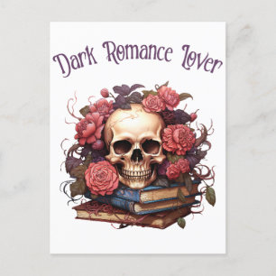 Cartão Postal Amante de Romance Sombrio