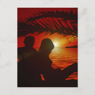 Cartão Postal Amantes