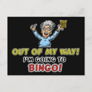 Cartão Postal Amantes de Bingo