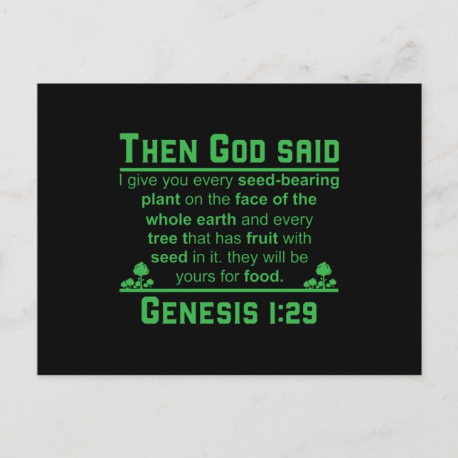 Cartão Postal Amantes de os animais Vegetais Da Dieta Vegan (Frente)