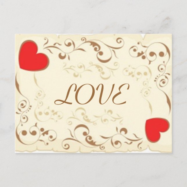 CARTÃO POSTAL AMAR A COLEÇÃO DE PRESENTES (Frente)