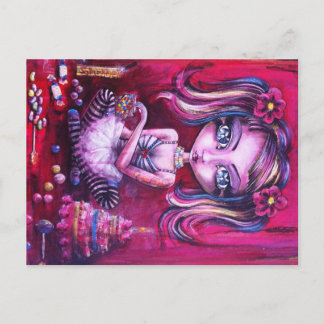 Cartão Postal Amar Olhos Doce