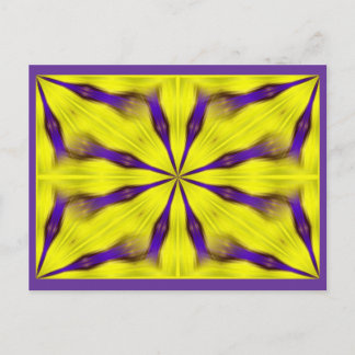 CARTÃO POSTAL AMARELO