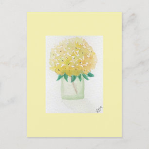 Cartão Postal Amarelo