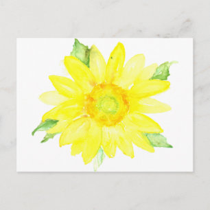 Cartão Postal Amarelo Brilhante Cor do Cachorro