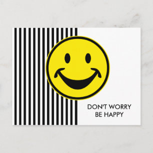 Cartão Postal Amarelo engraçado e listras + seu traseiro. & idei