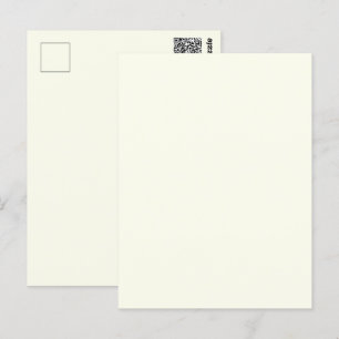 Cartão Postal Amarelo Macio Pálido Branco Pastel Cor Sólida