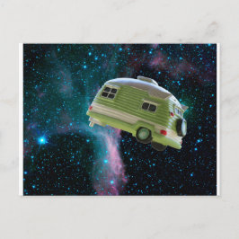 Cartão Postal Amarre seu trailer em uma estrela