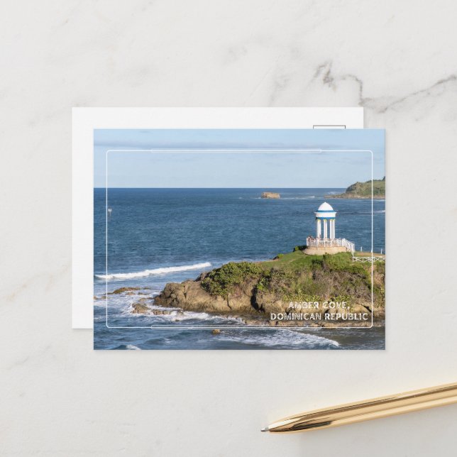 Cartão Postal Amber Cove, República Dominicana (Frente/Verso In Situ)