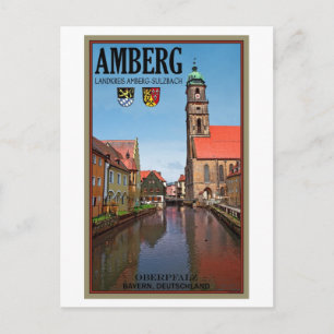Cartão Postal Amberg - Rio Vils