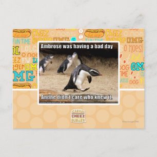 Cartão Postal Ambrose estava tendo um dia ruim