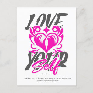 Cartão Postal Ame-se