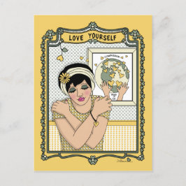 Cartão Postal Ame-se - C_ Postcard