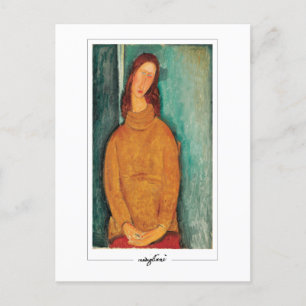 Cartão Postal Amedeo Modigliani #11 - Belas Artes