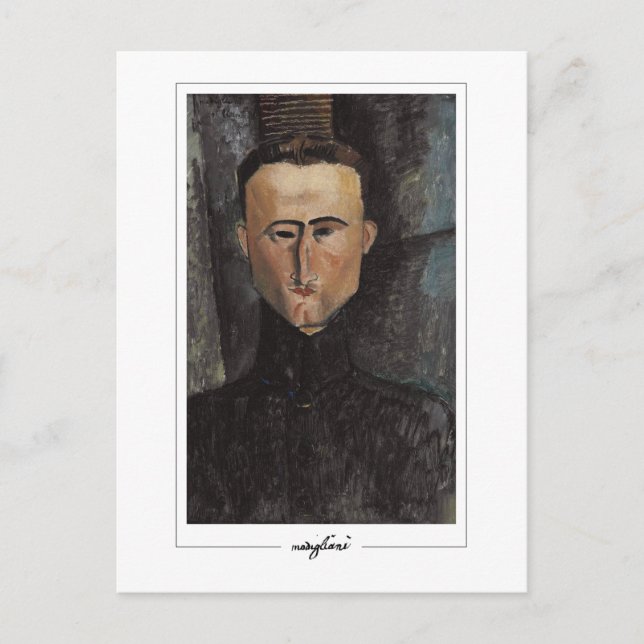 Cartão Postal Amedeo Modigliani #167 - Arte Fina (Frente)