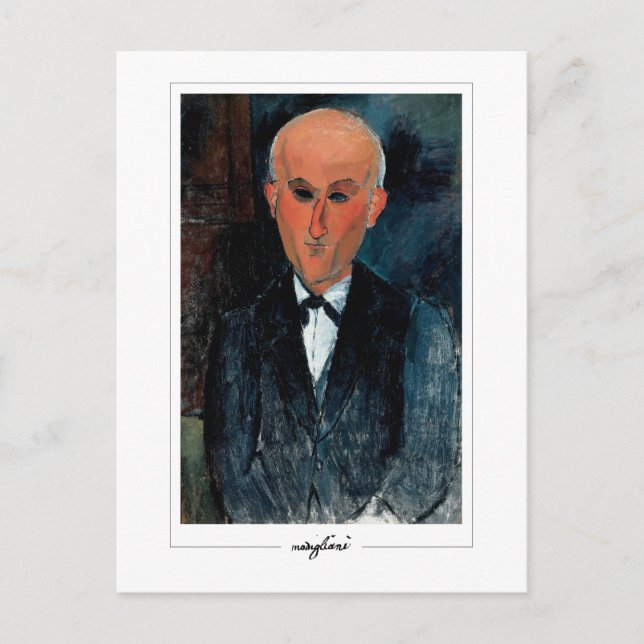 Cartão Postal Amedeo Modigliani #16 - Belas Artes (Frente)