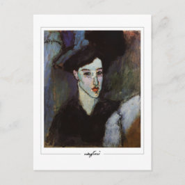 Cartão Postal Amedeo Modigliani #304 - Arte Fina
