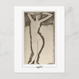 Cartão Postal Amedeo Modigliani #344 - Arte Fina