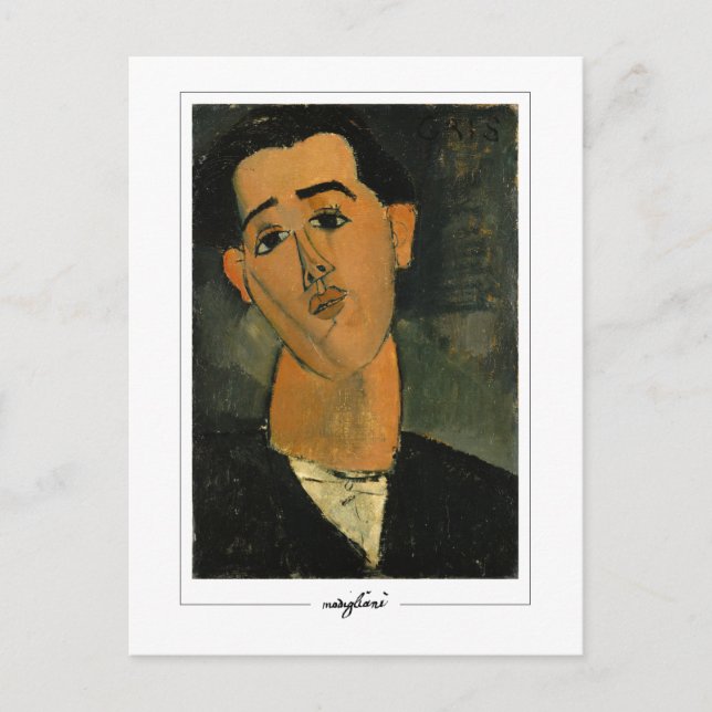 Cartão Postal Amedeo Modigliani #3 - Belas Artes (Frente)