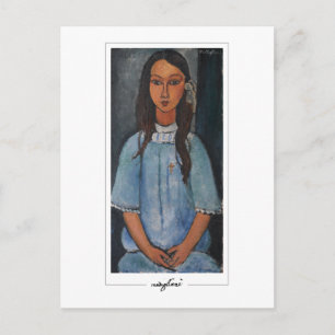 Cartão Postal Amedeo Modigliani #5 - Belas Artes