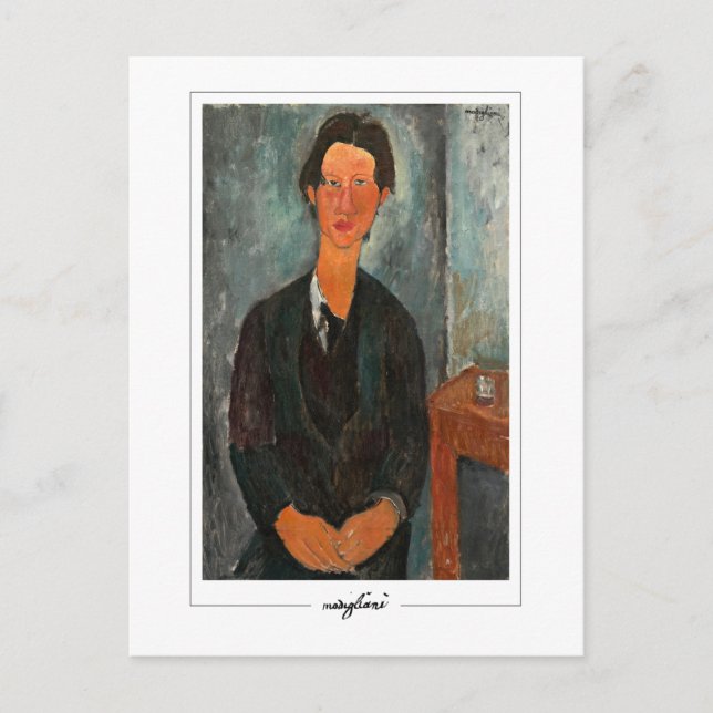 Cartão Postal Amedeo Modigliani #9 - Arte Fina (Frente)