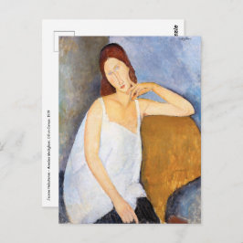 Cartão Postal Amedeo Modigliani - Jeanne Hebuterne