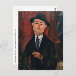 Cartão Postal Amedeo Modigliani - Paul Guillaume, Novo Pilota
