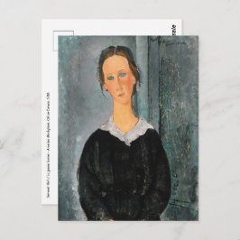 Cartão Postal Amedeo Modigliani - Servant Girl