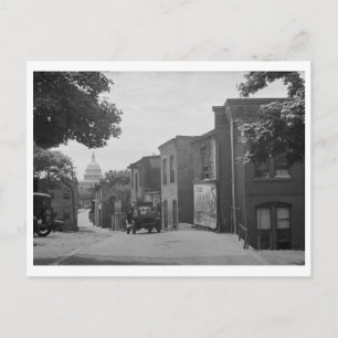 Cartão Postal Ameixas perto do Capitólio, Washington, D.C. 1935