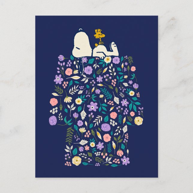 Cartão Postal Amendoins Em Sangue | Coghouse de Snoopy (Frente)