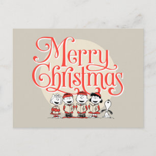 Cartão Postal Amendoins Feliz Natal Coro