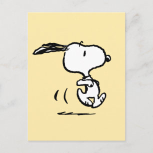 Cartão Postal Amendoins   Snoopy Correndo