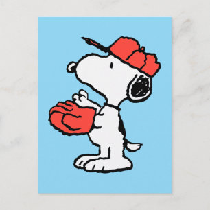 Cartão Postal Amendoins   Snoopy Fazendo a Pega