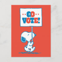 Amendoins | Snoopy - Placa de Voto