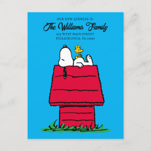 Cartão Postal Amendoins   Snoopy & Woodstock   Fomos