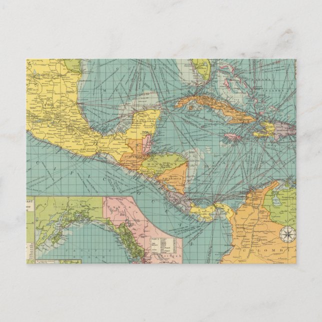 Cartão Postal América Central (Frente)