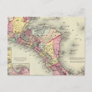 Cartão Postal América Central 3