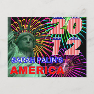 Cartão Postal América de Sarah Palin